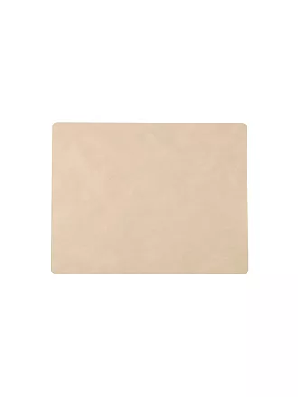 LIND DNA | Tavola SQUARE 35x45cm Nupo Angolare Rosso | camel